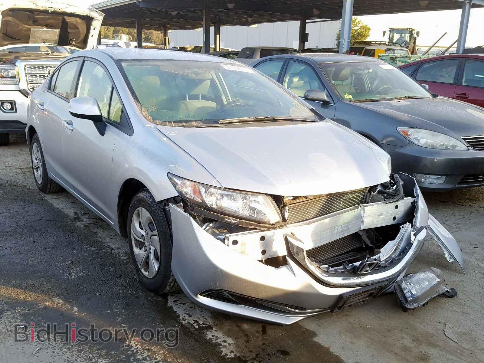 Фотография 19XFB2F57DE260685 - HONDA CIVIC 2013