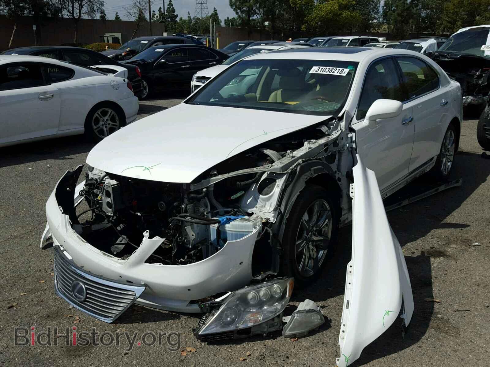 2008 LEXUS LS600 - VIN: JTHDU46F985004540 - Фото 2