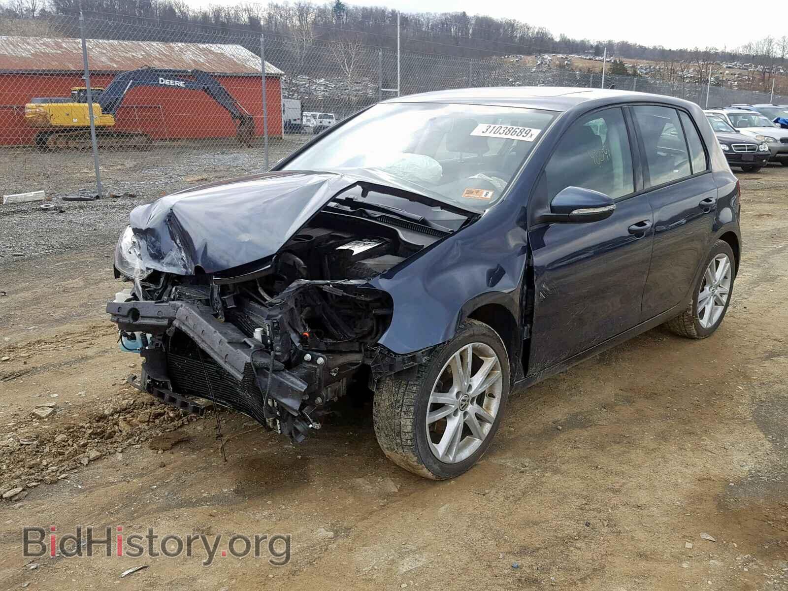 2013 VOLKSWAGEN GOLF - VIN: WVWDB7AJ8DW124614 - Фото 2
