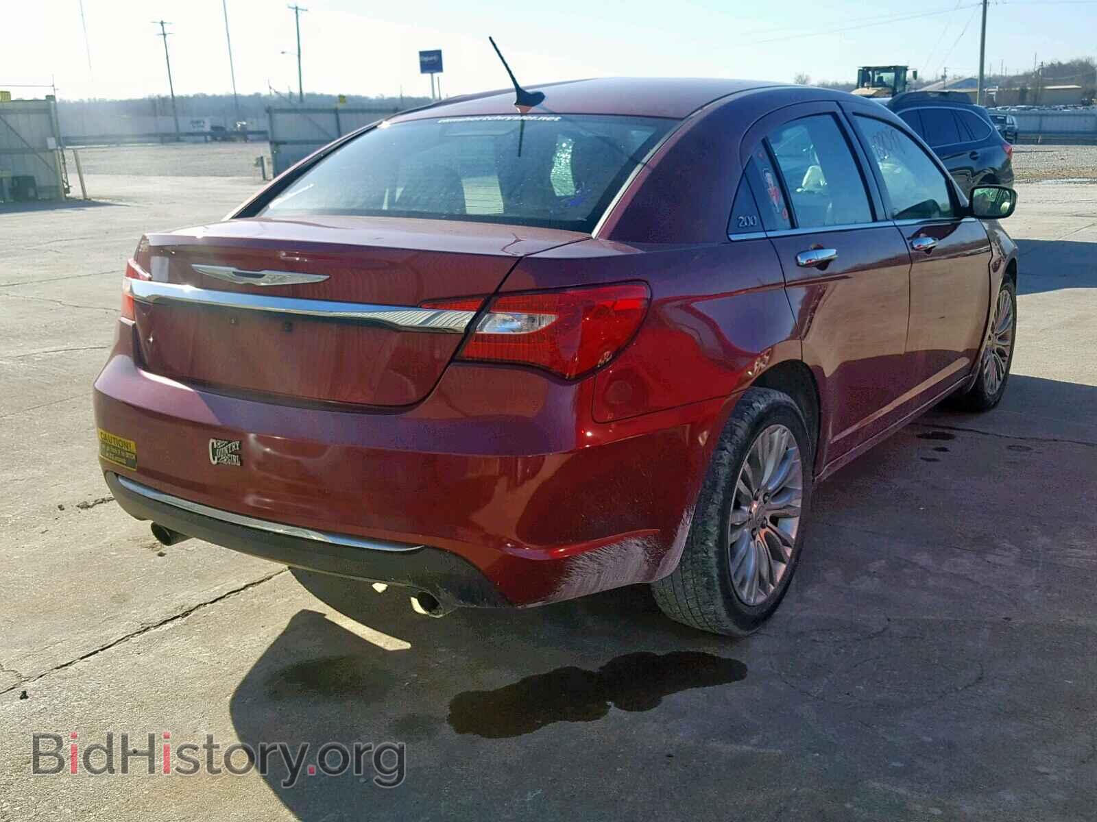 2012 CHRYSLER 200 - VIN: 1C3CCBCGXCN326974 - Фото 4