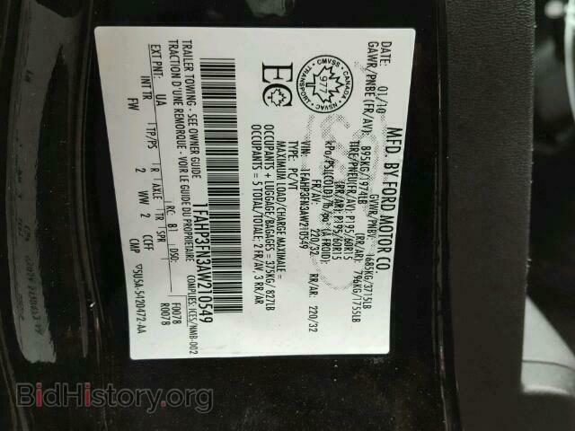 2010 FORD FOCUS - VIN: 1FAHP3FN3AW210549 - Фото 10