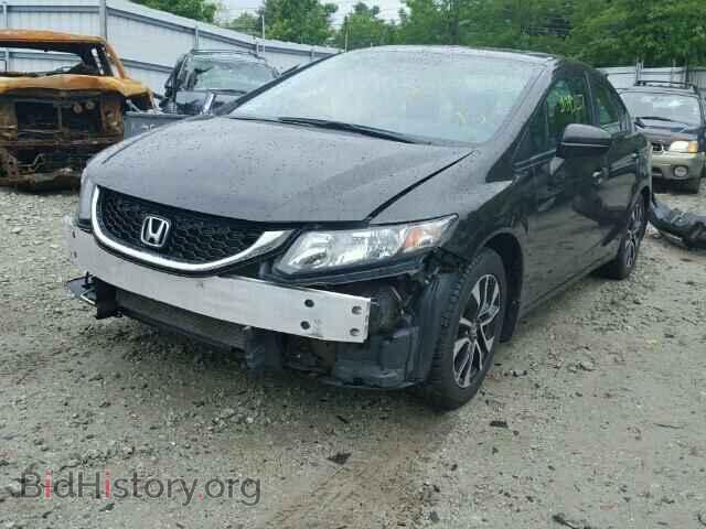 2014 HONDA CIVIC - VIN: 2HGFB2F84EH522051 - Фото 2