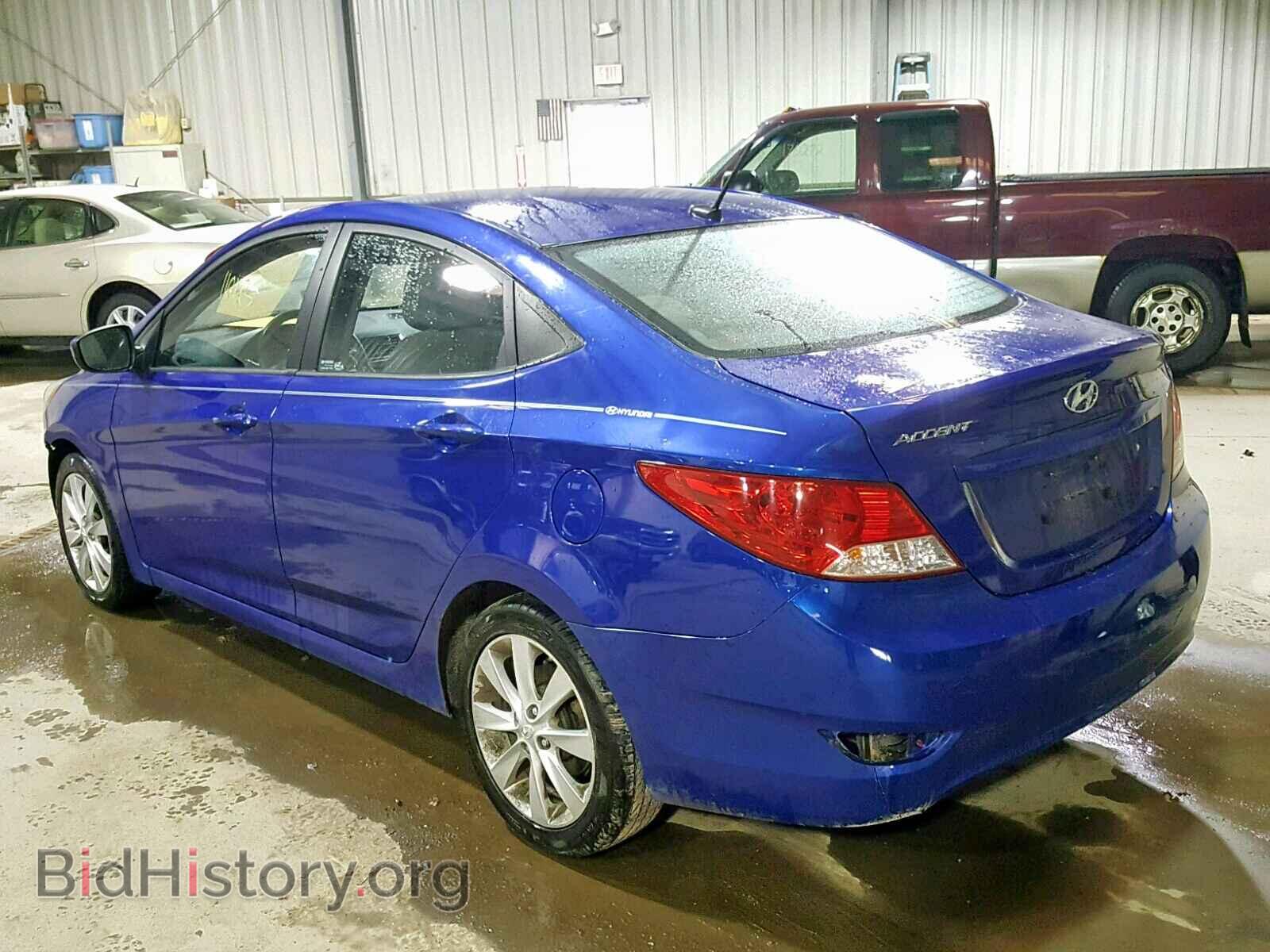 2012 HYUNDAI ACCENT - VIN: KMHCU4AE6CU072414 - Фото 3