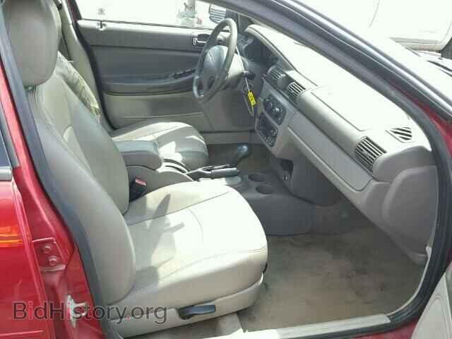 2005 CHRYSLER SEBRING - VIN: 1C3EL46X65N563853 - Фото 5