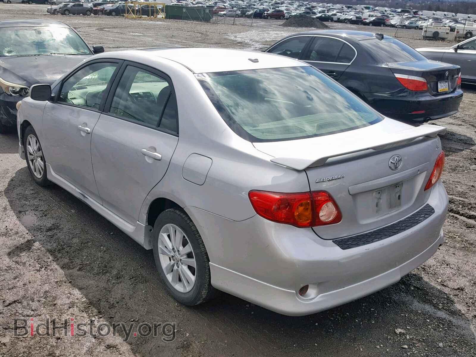 2009 TOYOTA COROLLA BA - VIN: 2T1BU40E49C052332 - Фото 3
