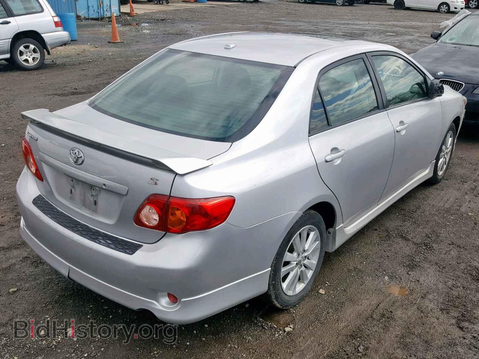 2009 TOYOTA COROLLA BA - VIN: 2T1BU40E49C052332 - Фото 4