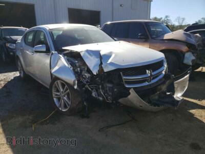 2011 Dodge AVENGER Avenger MA, серебристый — VIN 1B3BD1FG1BN528449, Copart