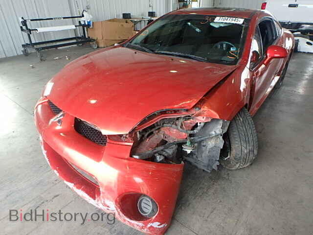 2006 MITSUBISHI ECLIPSE - VIN: 4A3AK24F46E059344 - Фото 2