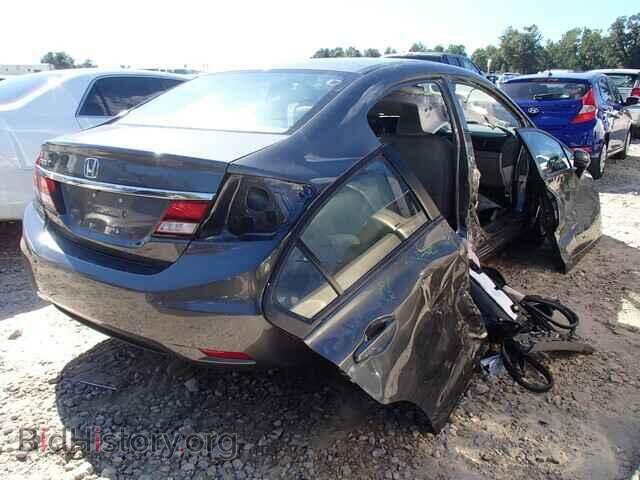 2013 HONDA CIVIC - VIN: 19XFB2E54DE092425 - Фото 4