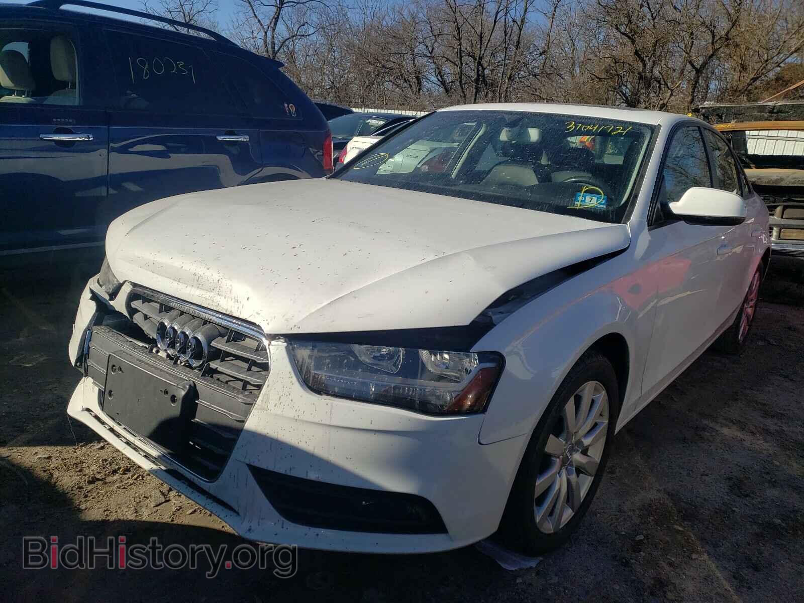 2014 AUDI A4 - VIN: WAUBFAFL2EA091785 - Photo 2