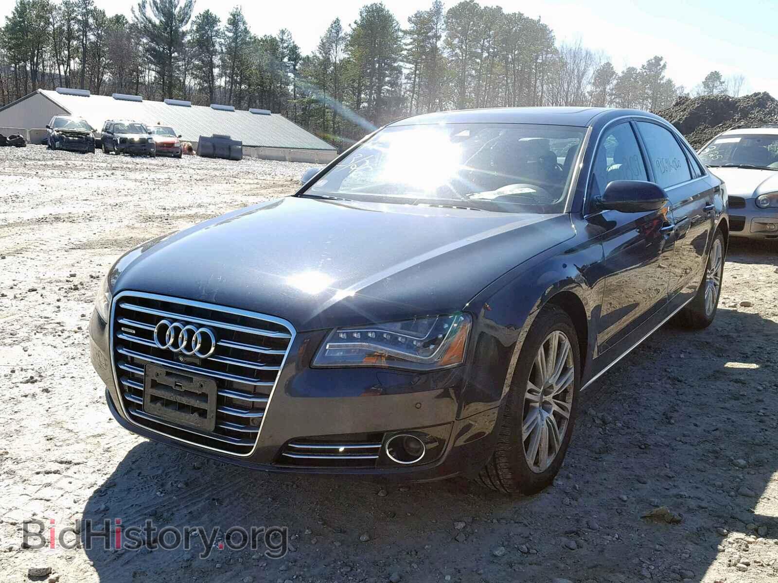 2014 AUDI A8 - VIN: WAURGAFD3EN009379 - Фото 2
