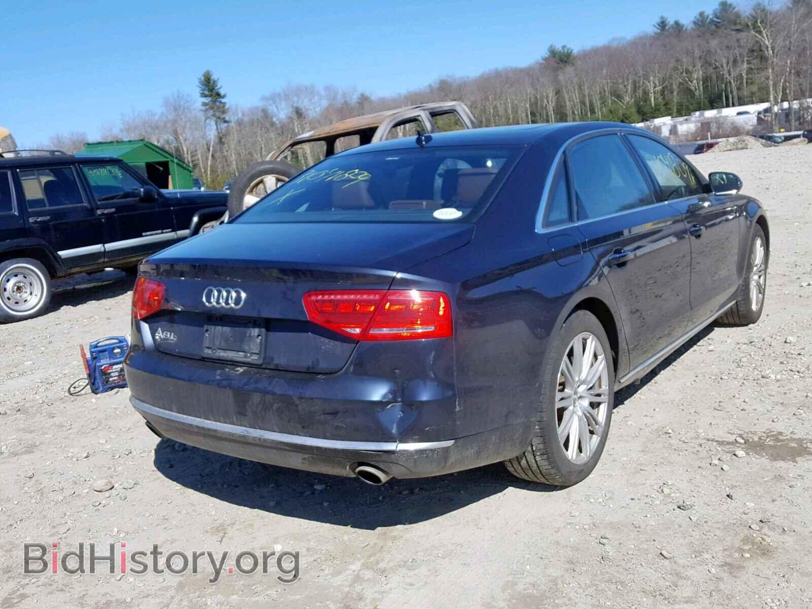2014 AUDI A8 - VIN: WAURGAFD3EN009379 - Фото 4