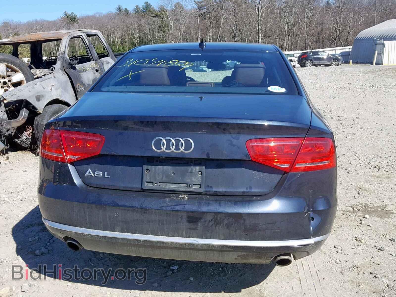 2014 AUDI A8 - VIN: WAURGAFD3EN009379 - Фото 9