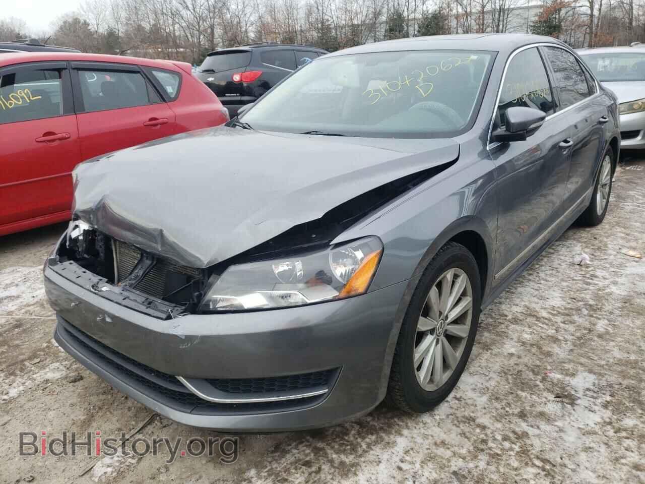 2012 VOLKSWAGEN PASSAT - VIN: 1VWCP7A37CC063073 - Фото 2