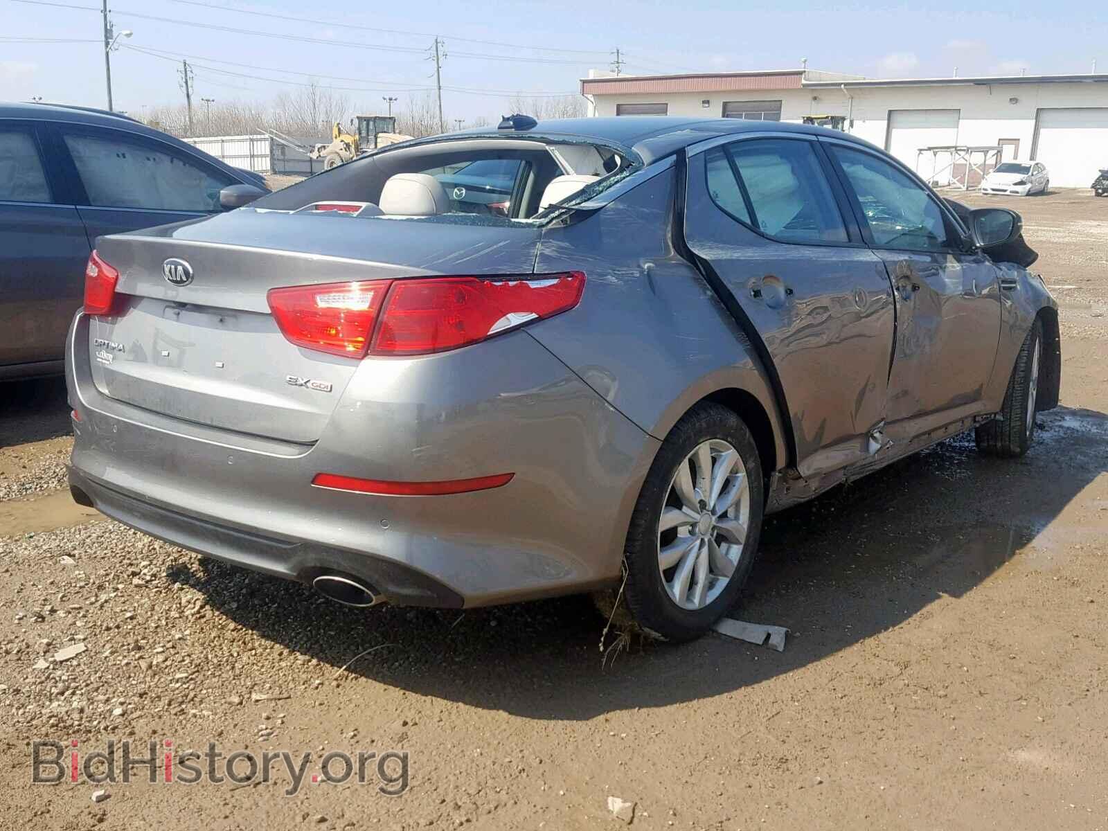 2015 KIA OPTIMA EX - VIN: 5XXGN4A76FG356544 - Фото 4