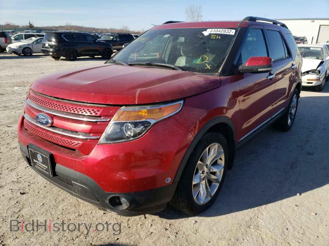 2012 FORD EXPLORER - VIN: 1FMHK8F85CGA72943 - Фото 2