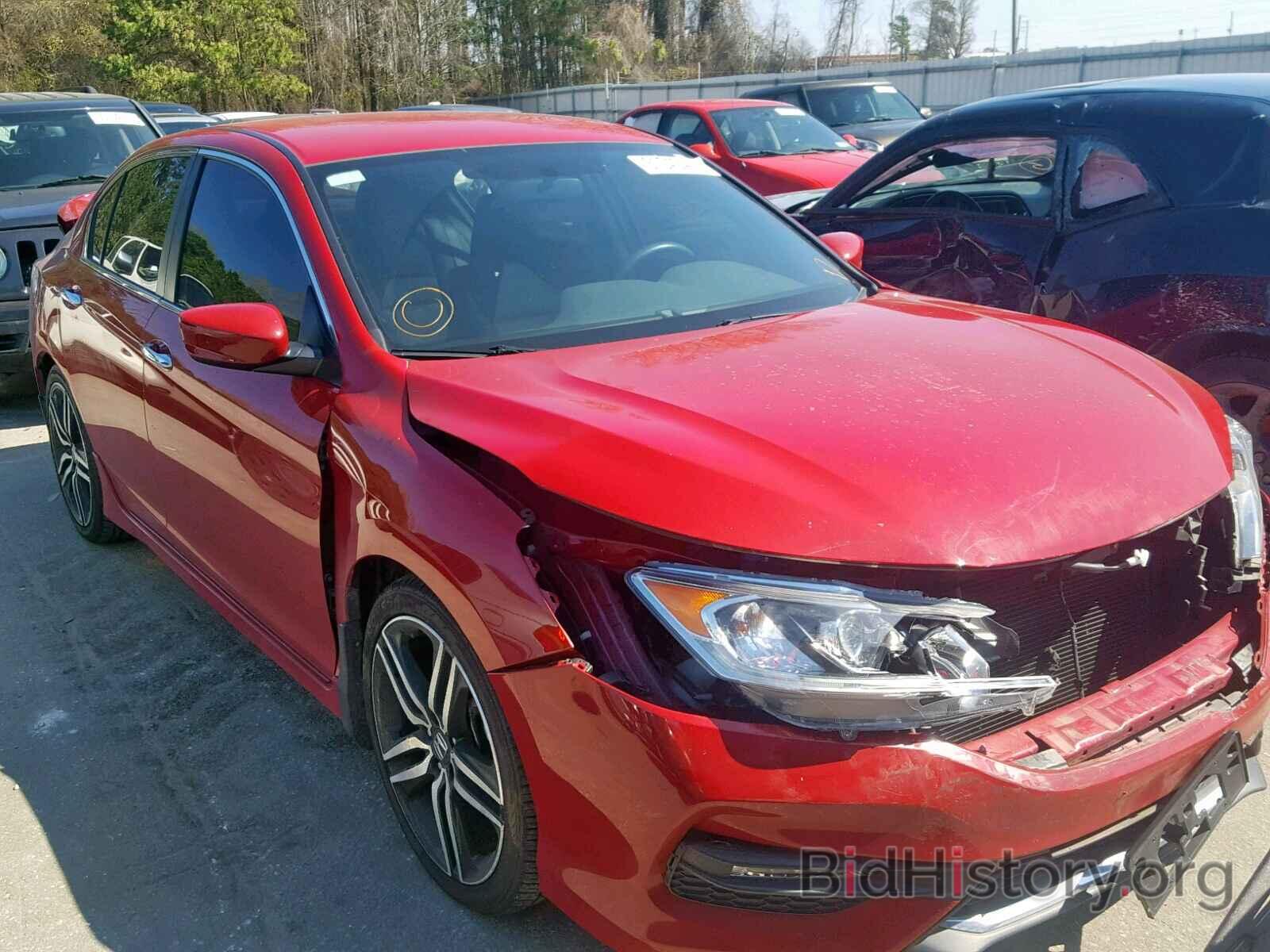 Photo 1HGCR2F5XGA027049 - HONDA ACCORD SPO 2016