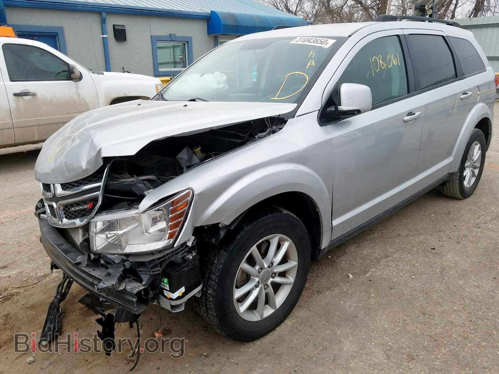 2014 DODGE JOURNEY - VIN: 3C4PDCBGXET296959 - Фото 2