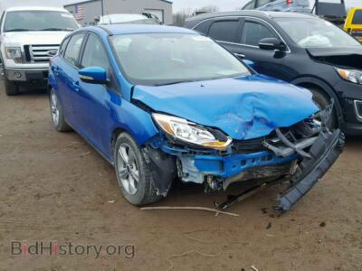 2014 Ford FOCUS SE, blue — VIN 1FADP3K27EL174236, Copart