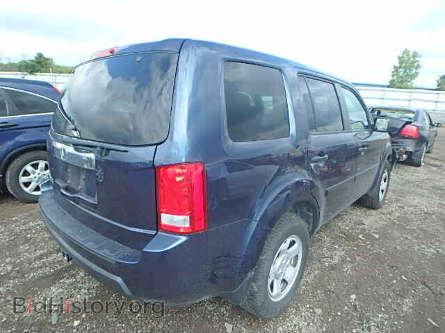2009 HONDA PILOT - VIN: 5FNYF38229B009726 - Фото 4
