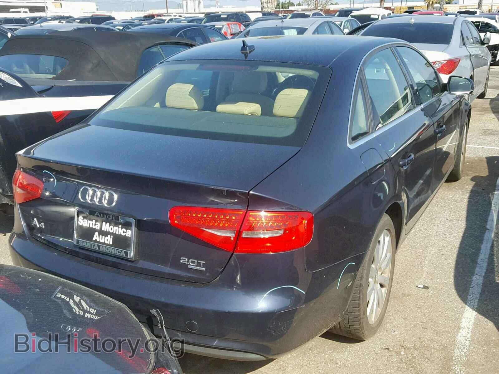 2013 AUDI A4 - VIN: WAUBFAFL1DN046134 - Фото 4