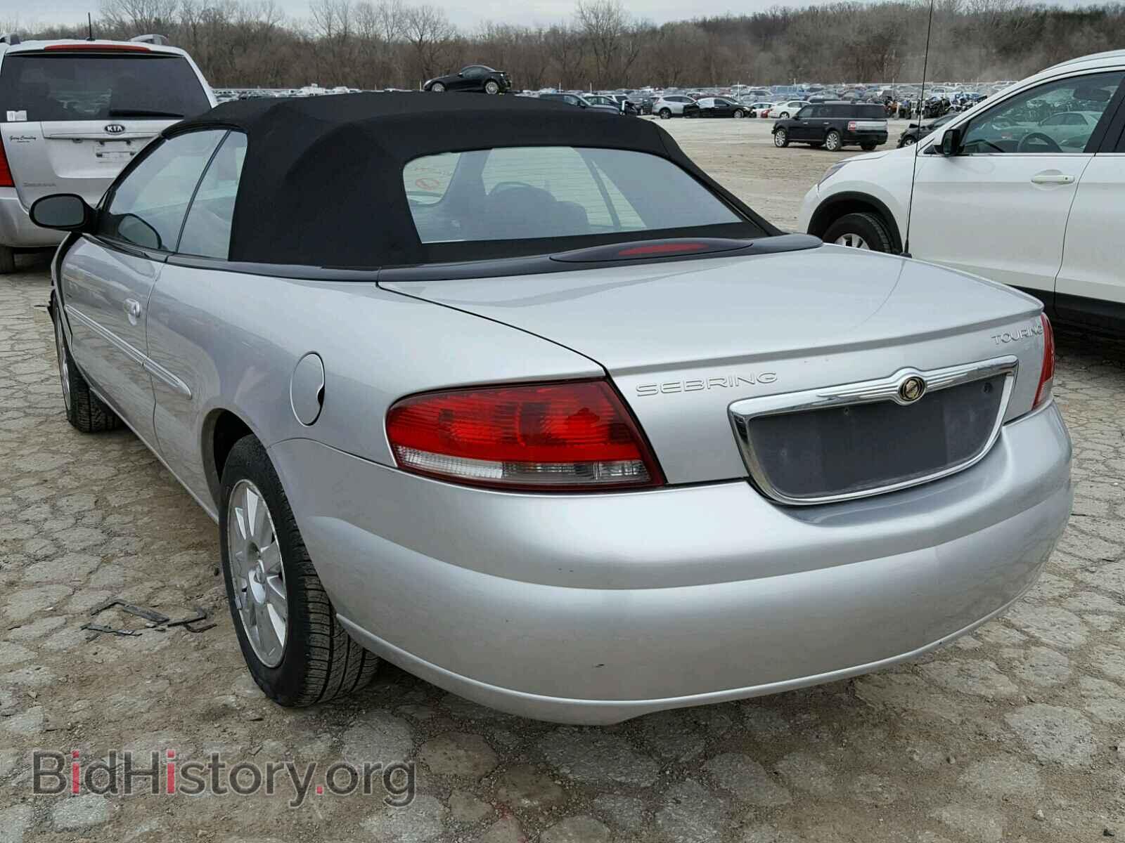 2004 CHRYSLER SEBRING - VIN: 1C3EL55R44N239369 - Фото 3