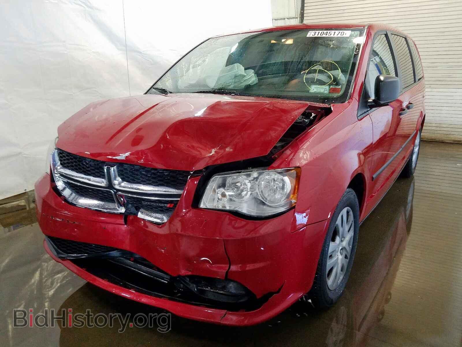 2014 DODGE CARAVAN - VIN: 2C4RDGBG0ER136415 - Фото 2