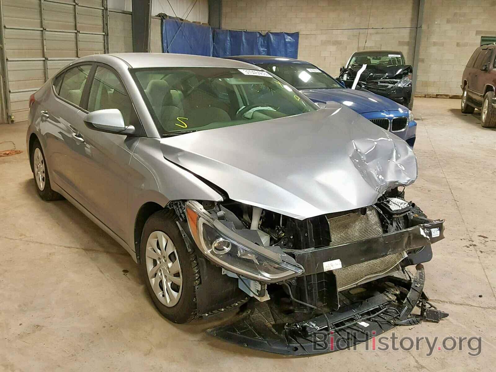 Photo 5NPD74LFXHH205845 - HYUNDAI ELANTRA 2017