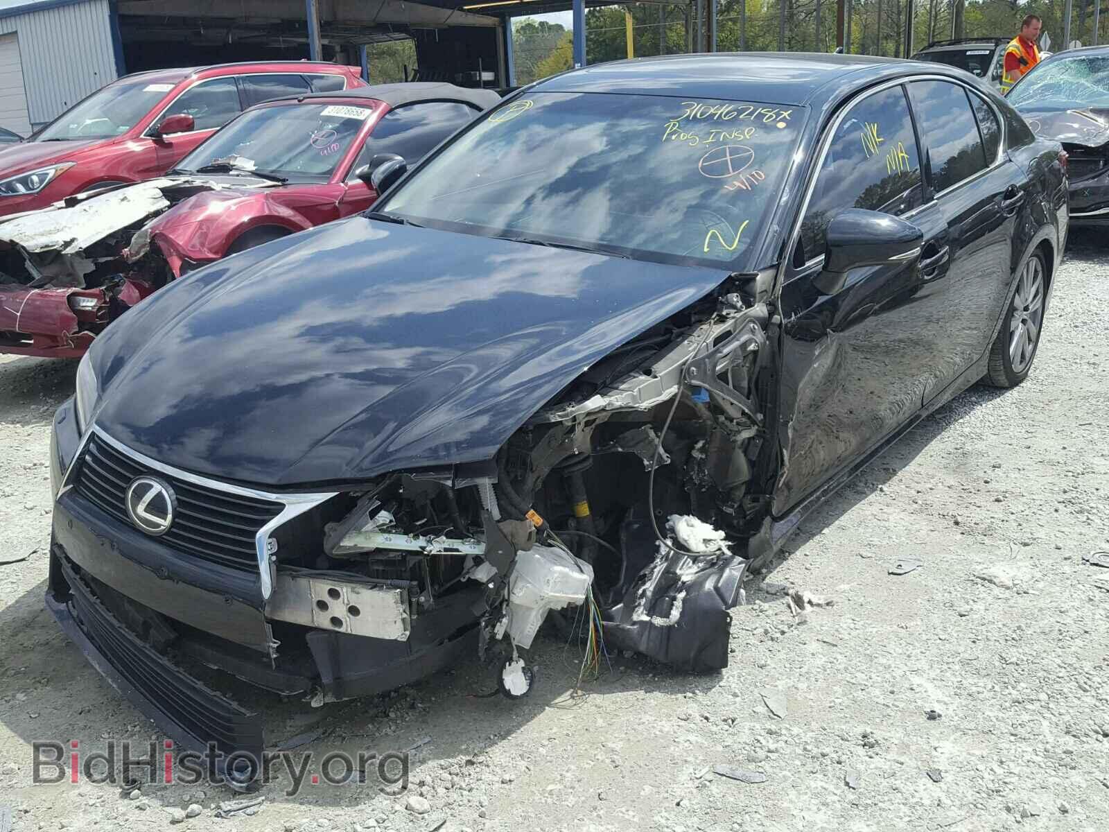 2013 LEXUS GS350 - VIN: JTHCE1BL5D5001891 - Фото 2