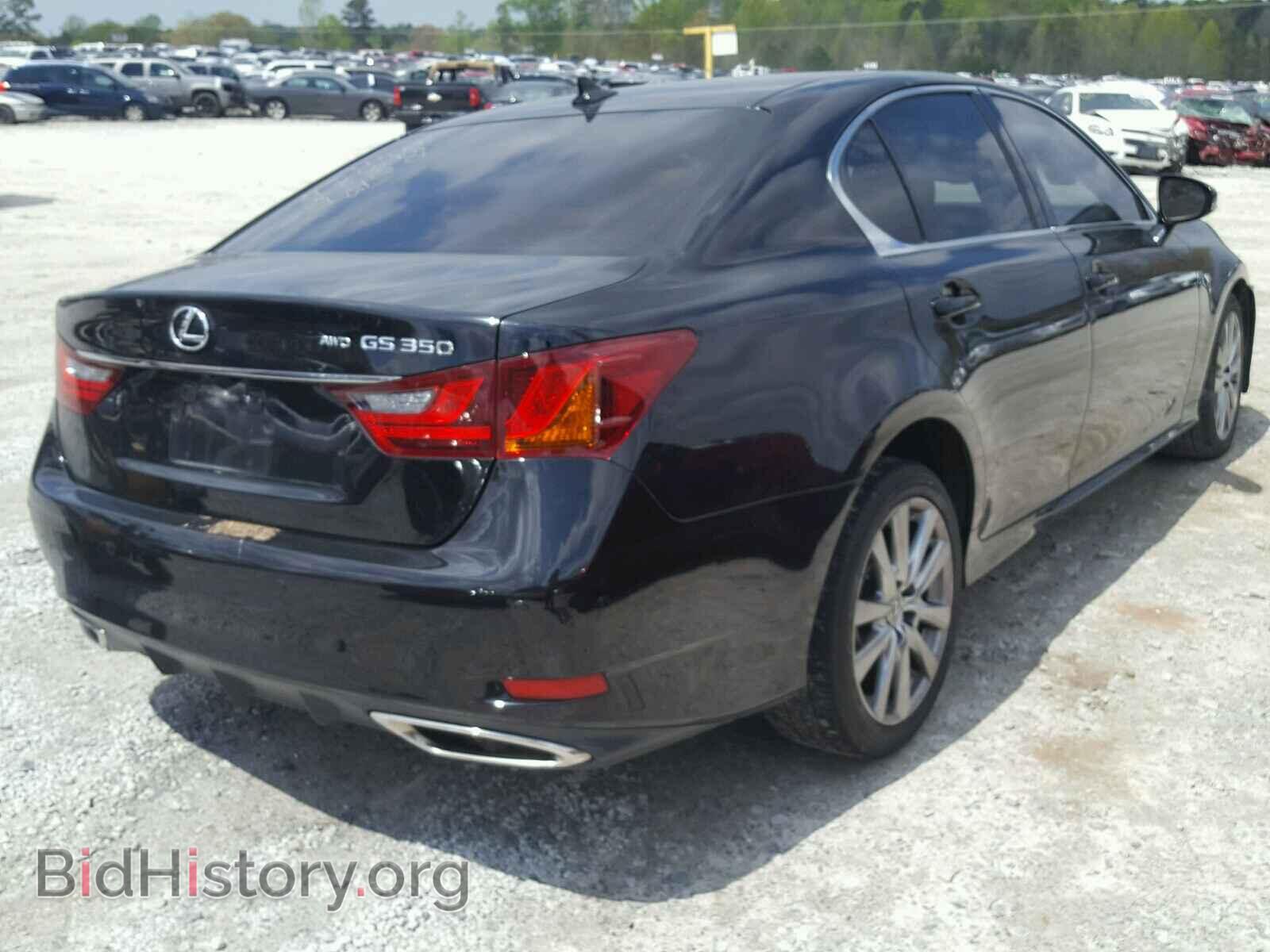 2013 LEXUS GS350 - VIN: JTHCE1BL5D5001891 - Фото 4