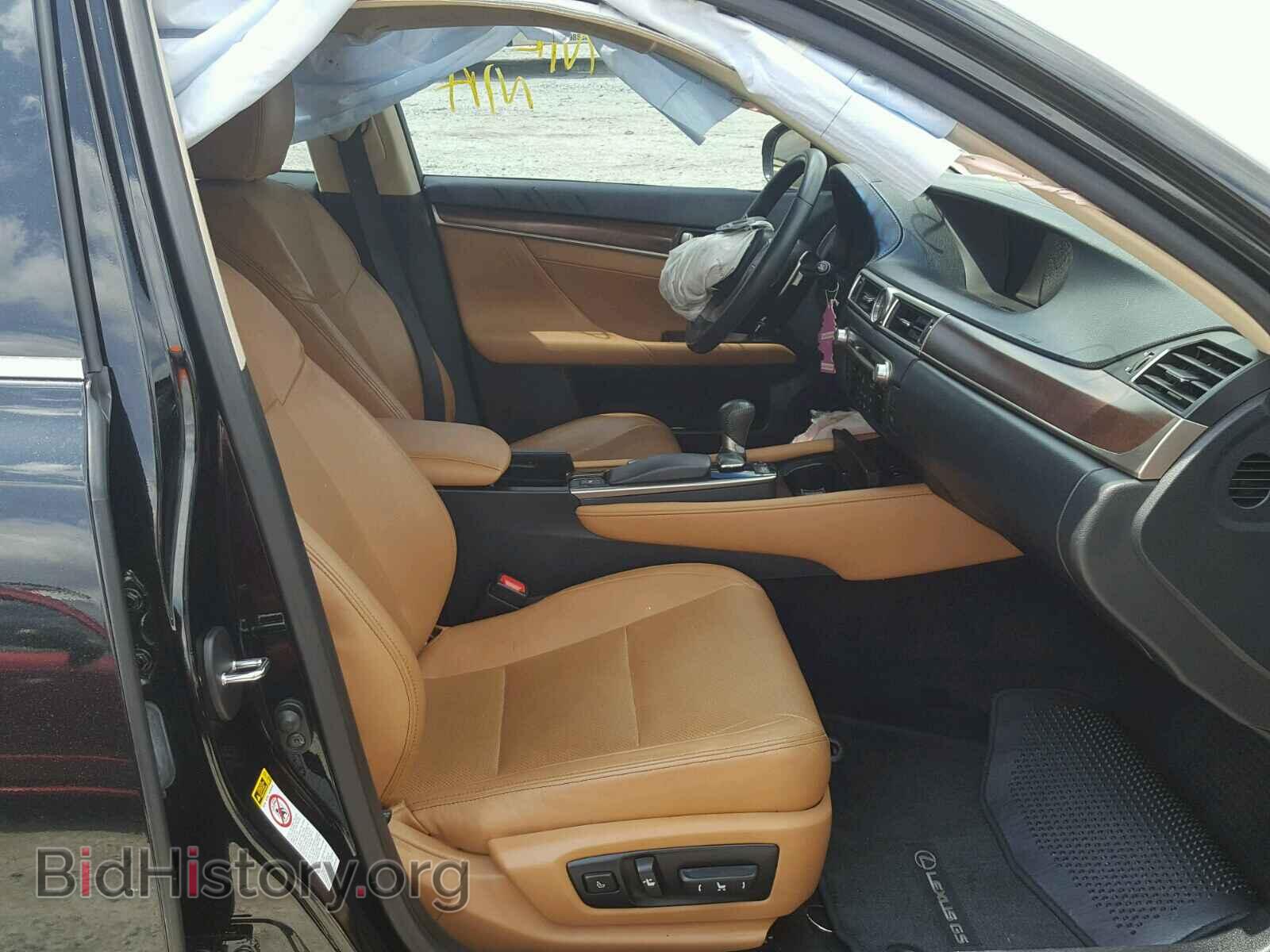 2013 LEXUS GS350 - VIN: JTHCE1BL5D5001891 - Фото 5