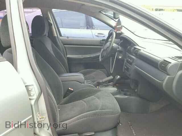 2004 CHRYSLER SEBRING - VIN: 1C3EL46X34N189068 - Фото 5
