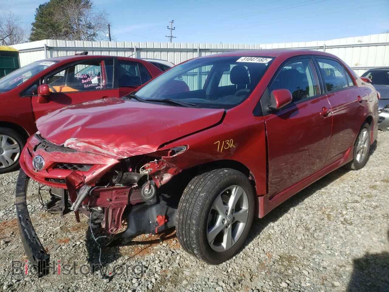 2011 TOYOTA COROLLA - VIN: 2T1BU4EE7BC655273 - Фото 2