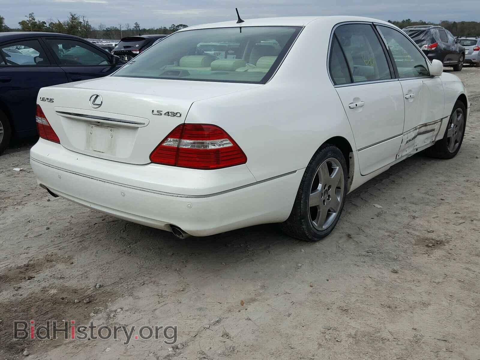 2006 LEXUS LS430 - VIN: JTHBN36F365045662 - Фото 4