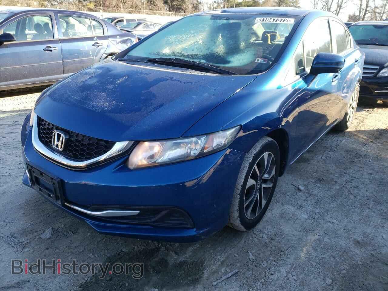 2014 HONDA CIVIC - VIN: 2HGFB2F86EH529342 - Фото 2
