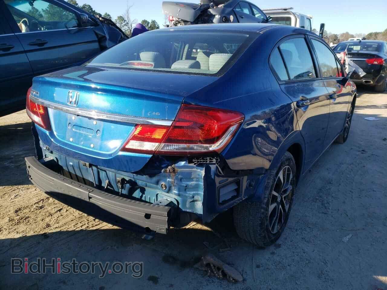 2014 HONDA CIVIC - VIN: 2HGFB2F86EH529342 - Фото 4