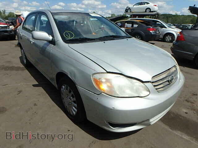 Photo 2T1BR38E93C148853 - TOYOTA COROLLA 2003