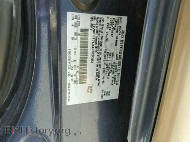 2004 FORD EXPEDITION - VIN: 1FMFU17LX4LB29352 - Фото 10