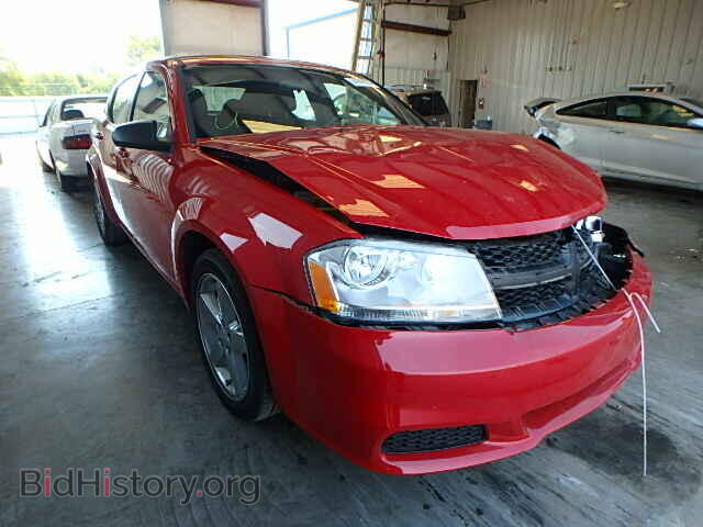 Photo 1C3CDZAB8DN658197 - DODGE AVENGER 2013