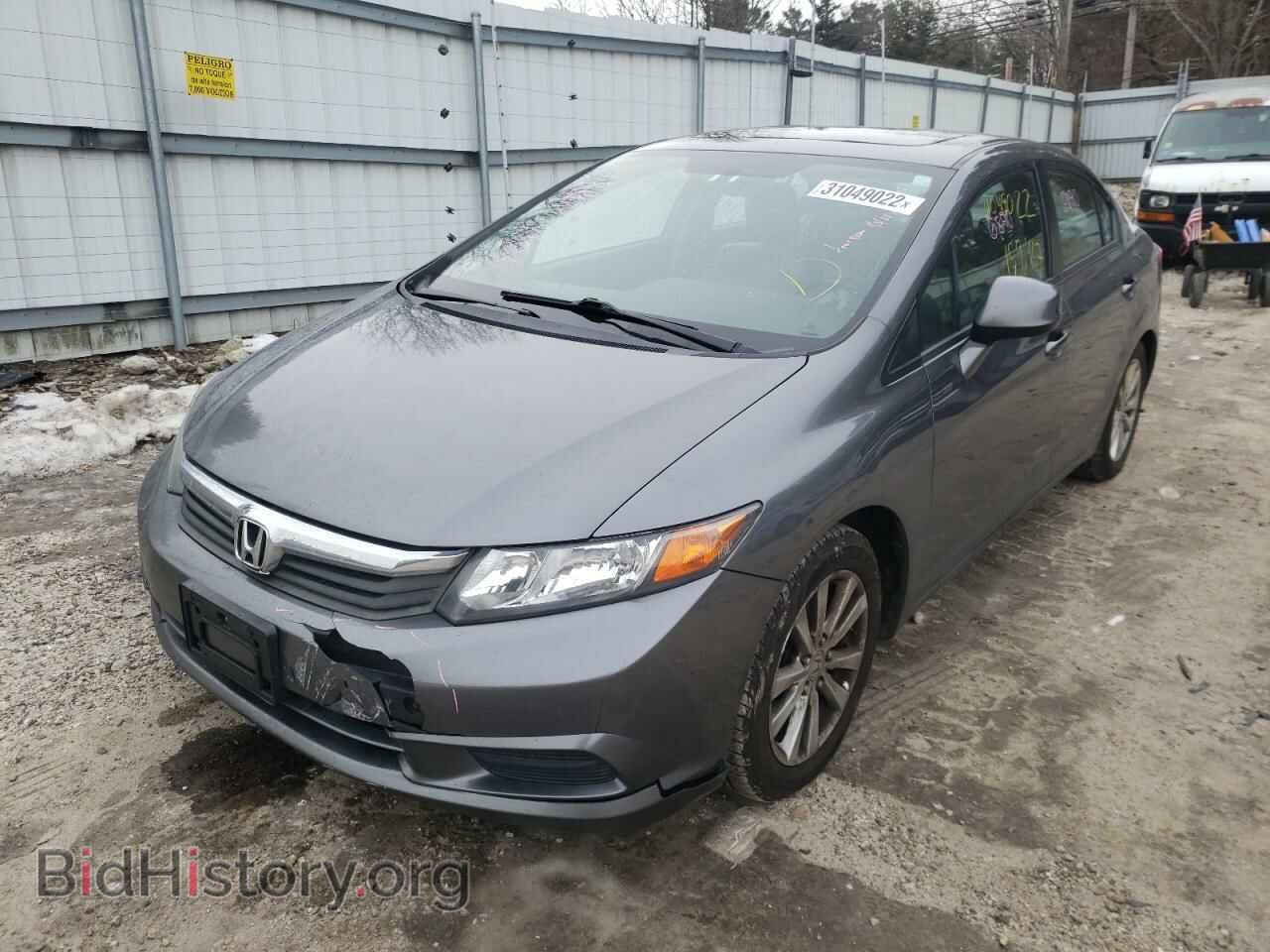 2012 HONDA CIVIC - VIN: 19XFB2F95CE007592 - Фото 2