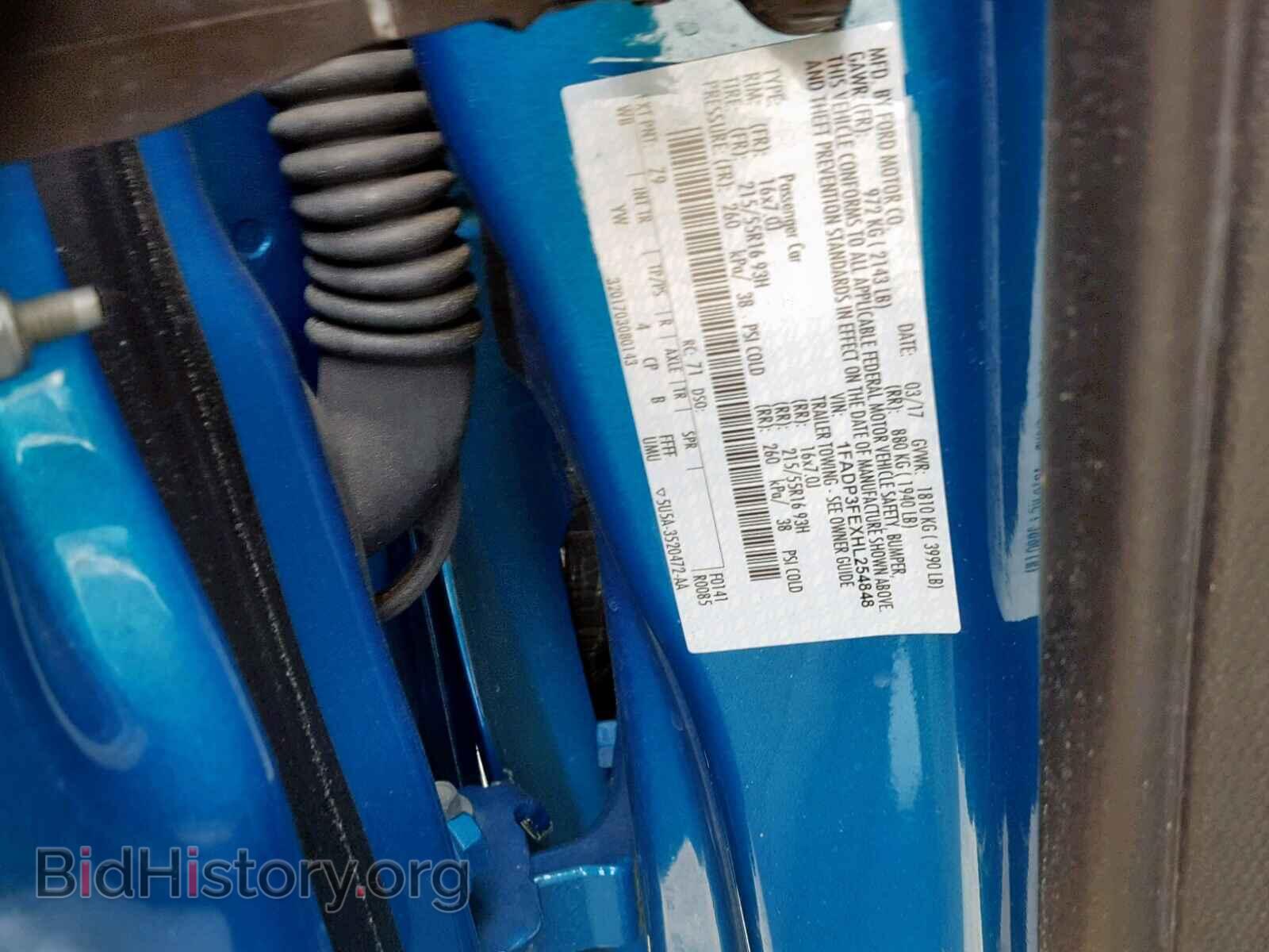 2017 FORD FOCUS SE - VIN: 1FADP3FEXHL254848 - Фото 10