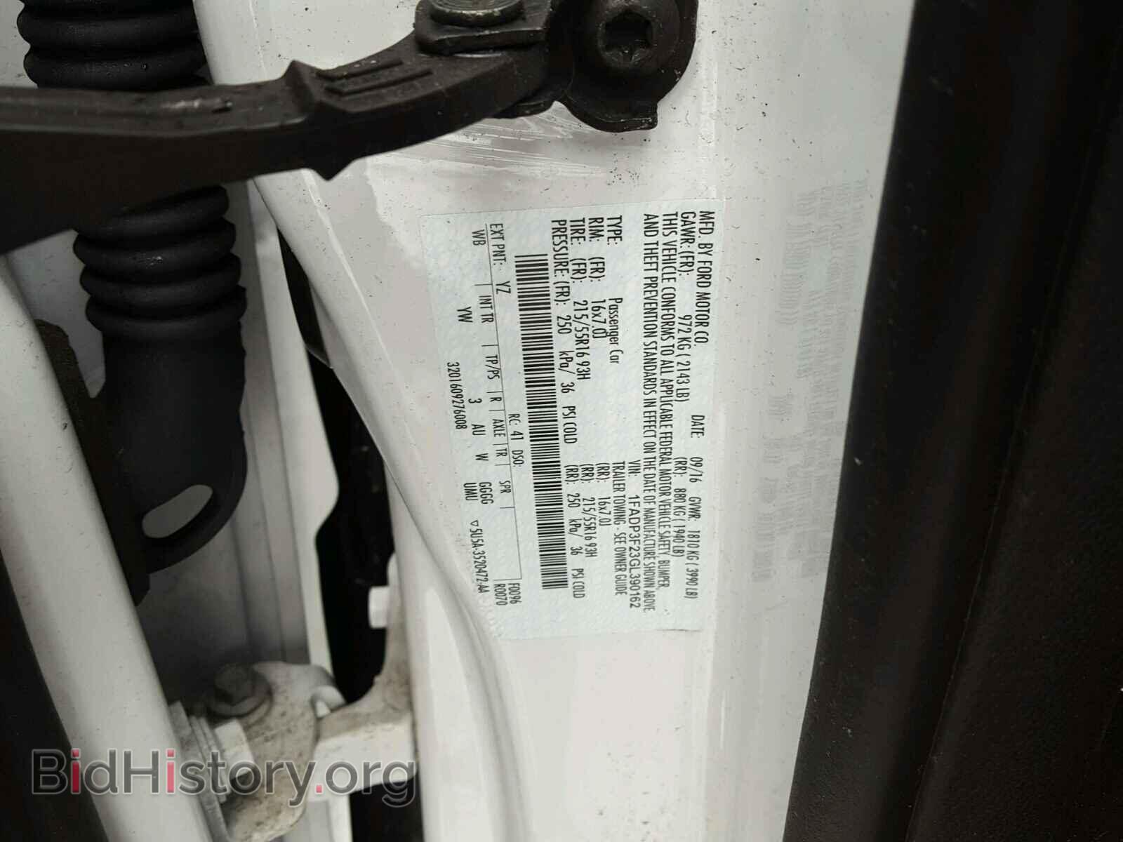 2016 FORD FOCUS - VIN: 1FADP3F23GL390162 - Photo 10