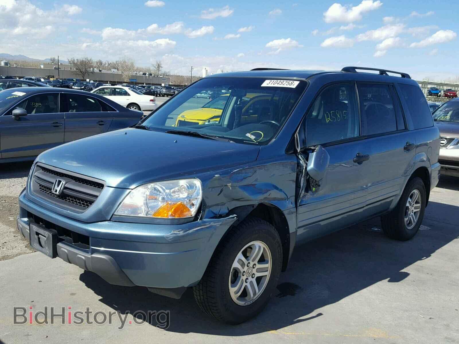 2005 HONDA PILOT - VIN: 5FNYF18535B065313 - Фото 2