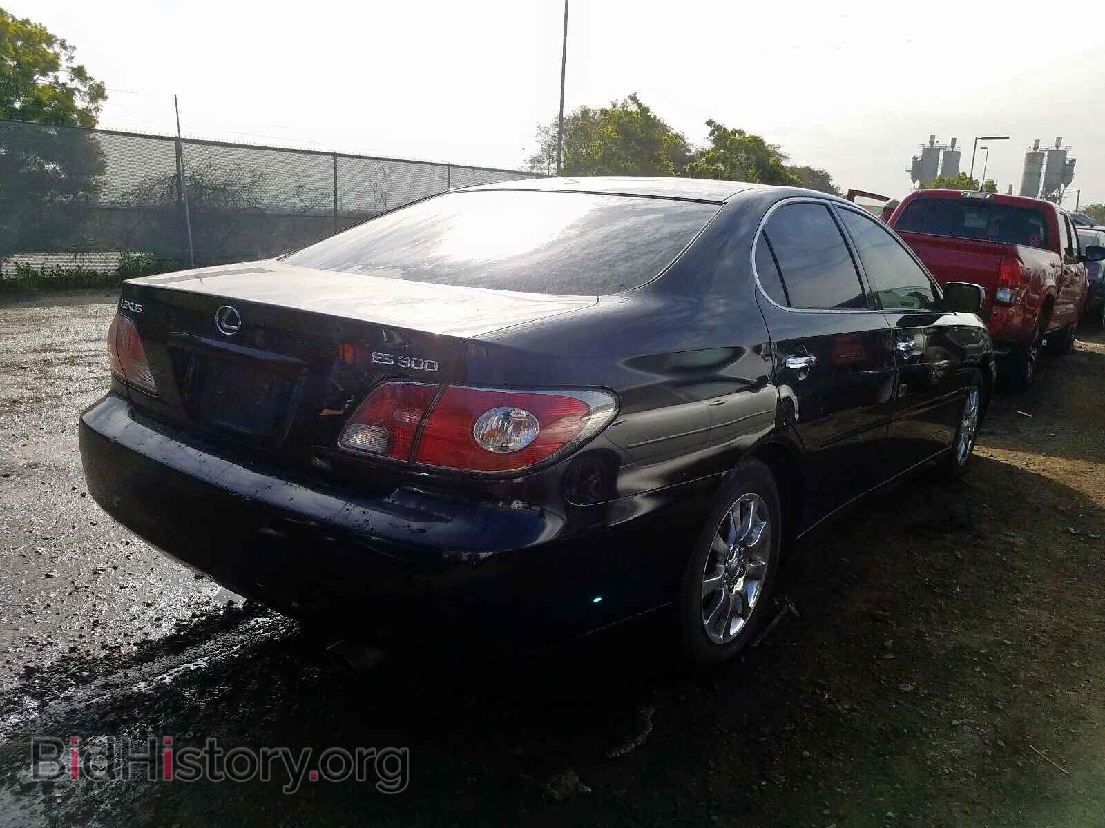 2002 LEXUS ES300 - VIN: JTHBF30G725013063 - Фото 4