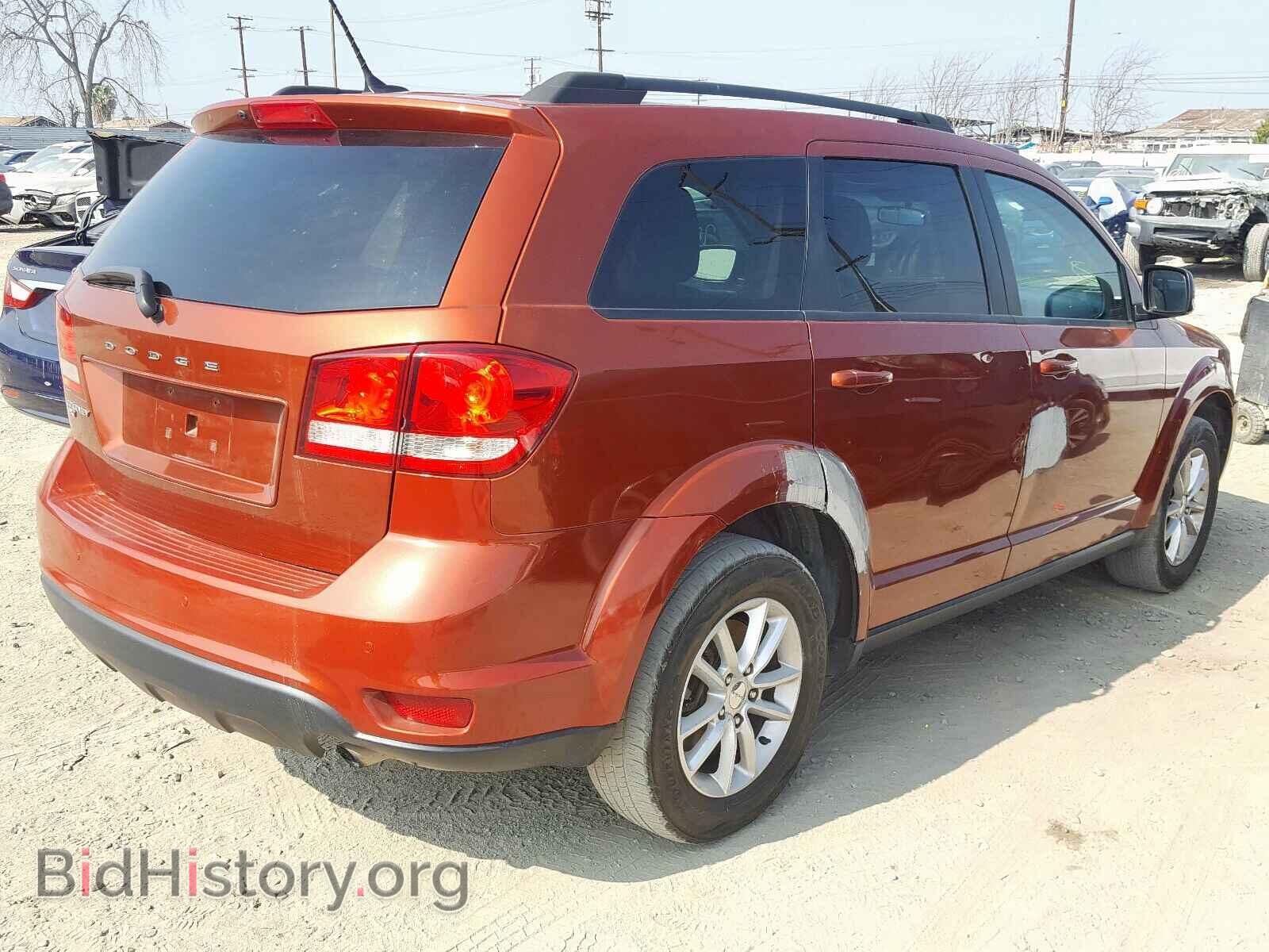 2014 DODGE JOURNEY - VIN: 3C4PDCBB9ET240855 - Фото 4