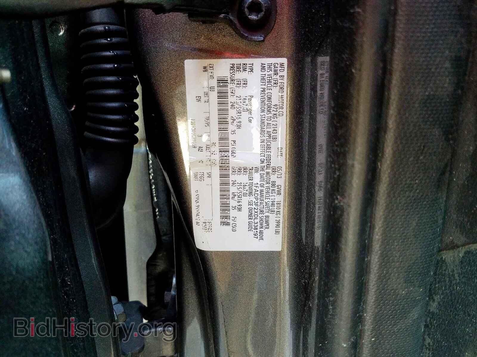 2013 FORD FOCUS - VIN: 1FADP3F2XDL338197 - Photo 10