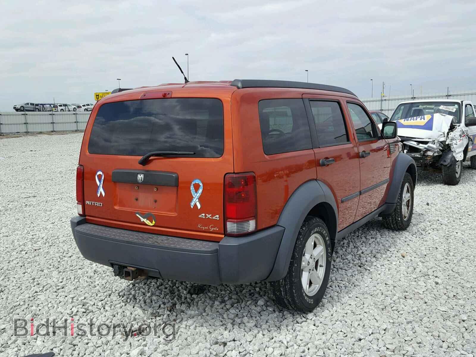2007 DODGE NITRO - VIN: 1D8GU28K17W569078 - Photo 4