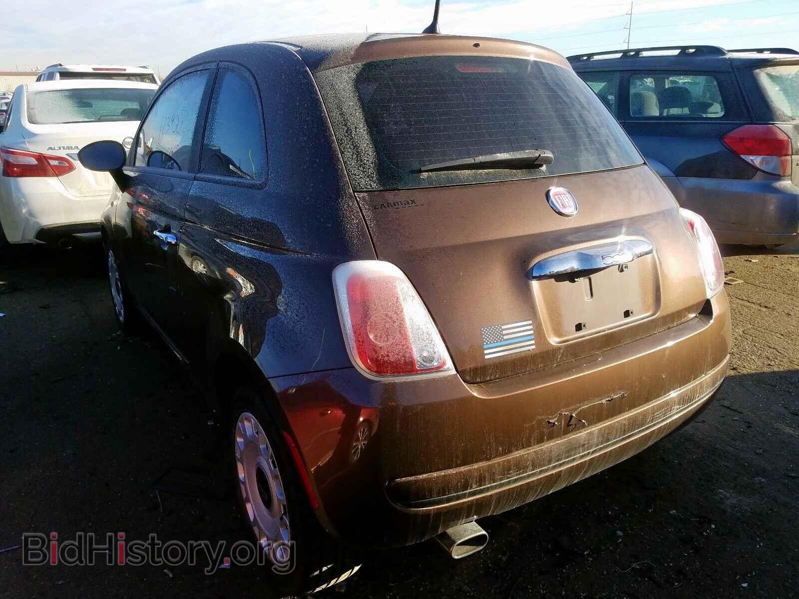 2012 FIAT 500 - VIN: 3C3CFFAR0CT280882 - Фото 3