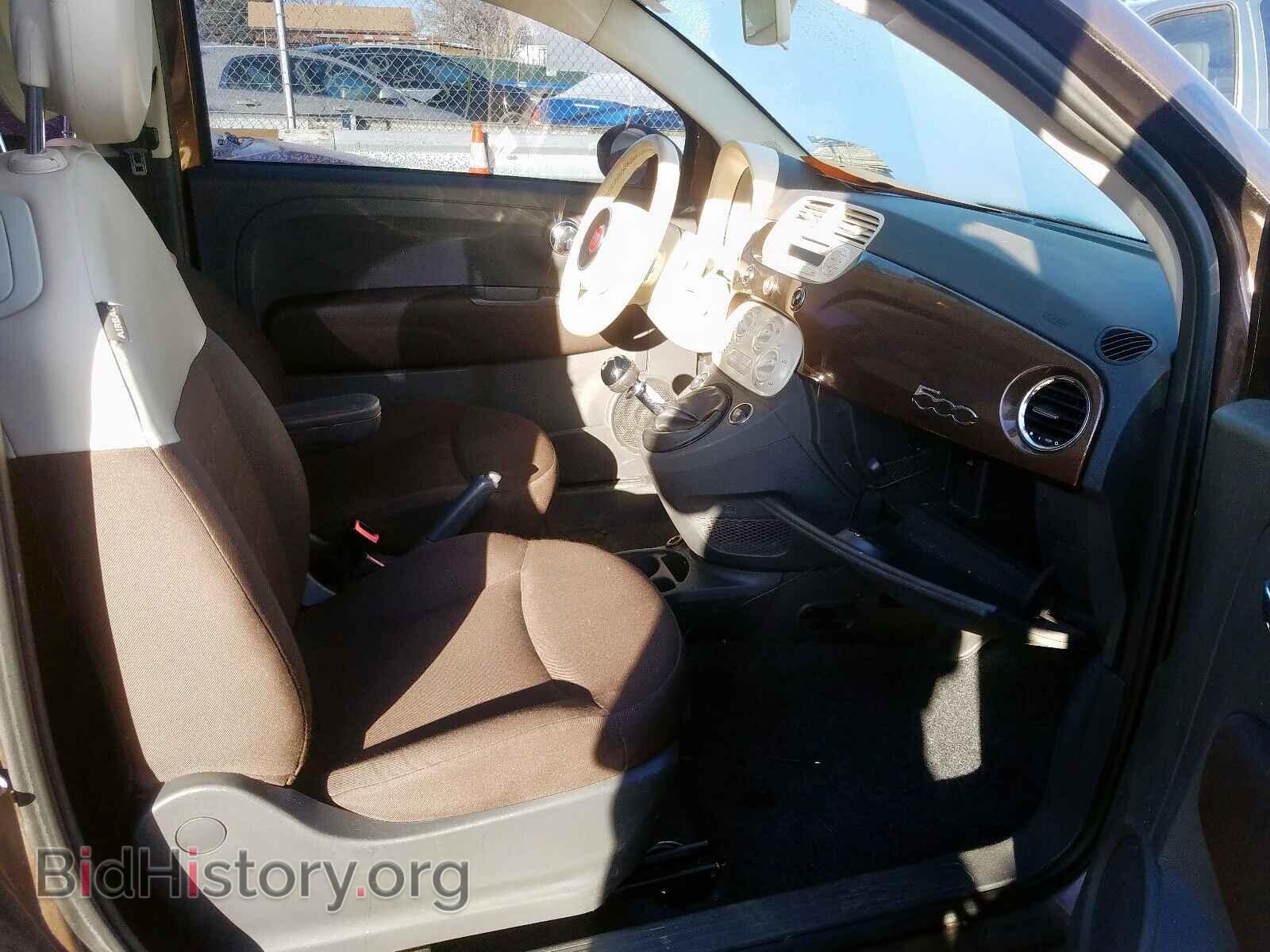 2012 FIAT 500 - VIN: 3C3CFFAR0CT280882 - Фото 5