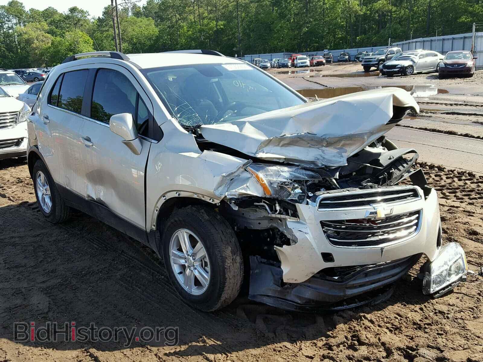 Фотография 3GNCJLSB7GL231105 - CHEVROLET TRAX 2016